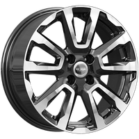 I Free КС1026(16_Vesta_Cross) Алмаз Черный 4*100 6.5xR16 ET43 DIA60.1