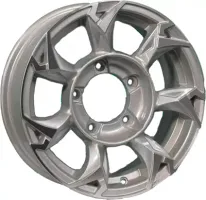 Khomen KHW1505 F-Silver-FP 5*139,7 5.5xR15 ET5 DIA108.1